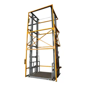 Good Quality Supply Factory warehouse used vertical freight elevator for indoor outdoor low price