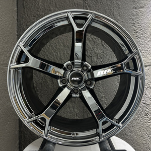 Jantes forgées Roc Custom Black Chrome 5 branches JDM 18 19 pouces 5x114.3 pour Nissan 350Z Z33 Nismo - Product Image 2