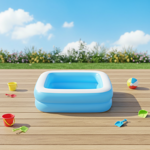 <span class=keywords><strong>Piscina</strong></span> Gonfiabile Rettangolare Grande Intex 58484 per Famiglie, Portatile, in Vinile da 0,3 mm, 1050L, Accessorio per Esterni - Product Image 1