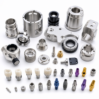 JXD Machining – Collection de composants microscopiques de haute qualité en titane usiné CNC pour abutments dentaires et pièces médicales de précision