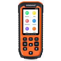 GODIAG GD201 Herramienta de Diagnóstico Profesional OBDII para Todas las Marcas, Sistema Completo, Programación con 29 Funciones de Reinicio de Servicio