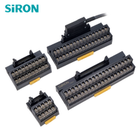 Module de bornier électrique compact SiRON T041/T042/T043/T044 X210 10/20/34/40 broches, entrée/sortie, MIL DC24V, rail DIN
