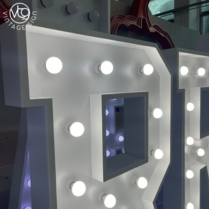 Personalizar marquesina números Led letra grande personalizada A & J luces 5 pies listo para enviar 3 pies marquesina alfabeto frontera puerta trasera letras - Product Image 3