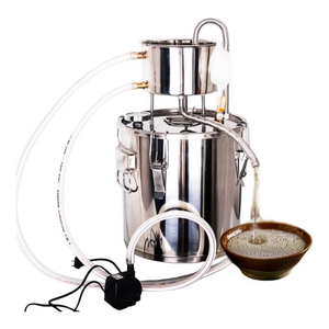 Destilador de Alcohol Fácil de Usar, de Acero Inoxidable, para Aceites Esenciales M01, Equipo de Destilación de Grado Industrial - Product Image 2