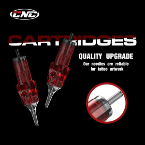 Aiguilles de tatouage jetables de série de police rouge de CNC professionnel 20 pièces/boîte longueur de 1.5mm pour le sourcil d'artistes professionnels - Product Image 6