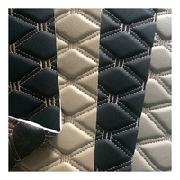Tapis pour tapisserie de voiture en pvc pu, 10 pièces, micro perforation, lot de trous pour sièges de voiture, vente en gros, chine