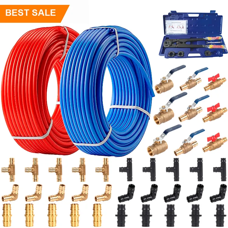 IFAN OEM hệ thống ống nước Bắc Mỹ plomberie bền trục pex phụ kiện pex van linh hoạt pex trượt phụ kiện