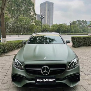WRAPMASTER 1.52*17m Film vinyle pour voiture <span class=keywords><strong>vert</strong></span> armée <span class=keywords><strong>mat</strong></span> en céramique, prix des films pour véhicules - Product Image 2