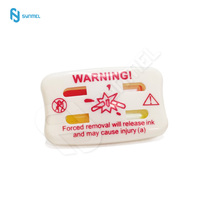 Synmel Retail Security Accessoires de vêtements antivol Alarme dure EAS Systems Tag avec broche d'étiquette d'encre pour vêtements