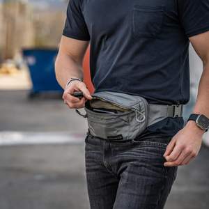 Secure Running Belt <b>for</b> <b>Men</b> Women Casual Sport Waist Bag Pillow Pattern Jogging <b>Pouch</b> Phone Keys Essentials Fits All Cell Phones - Product Image 4