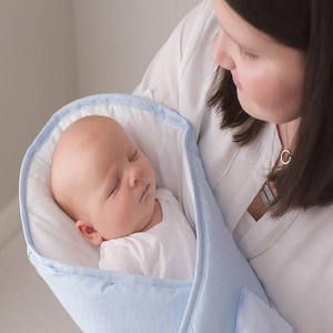 <span class=keywords><strong>Couverture</strong></span> d'emmaillotage hypoallergénique pour bébé 100% coton, vente en gros - Product Image 4