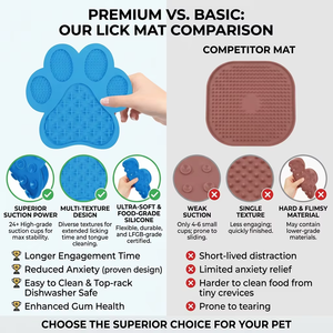 Custom Multifunction Calming Slow Feeder Licking Mat and Bath <b>Massage</b> Silicone Pet <b>Dog</b> Lick Pad Wall Mounted Lick Mat - Product Image 3