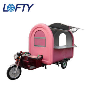 Nuevo Estilo de Quiosco de Jugos con Forma de Naranja de Fibra de Vidrio, Camión de Comida, Triciclo de Carga en Venta en Europa, Ghana, Panadería Móvil - Product Image 3