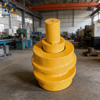 Pièces de train de roulement de bulldozer D20 D3 D30 D31 D3L D3C D3D D37 Rouleau supérieur Rouleau de support pour bulldozer D3D D4C D4D D4H D41 D45 D50