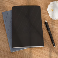 Ensemble de carnets pour réunion annuelle - Couverture en cuir PU multicolore avec stylo - Affaires