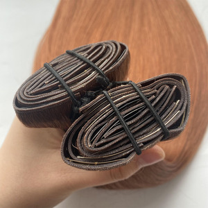 Extensions de cheveux Remy 100 % naturels de haute qualité 2026, cuticules intactes, pointes saines, style lisse à clipser, type de cheveux à bandes invisibles # 30 - Product Image 6