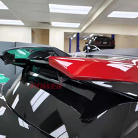 Aileron de coffre arrière en fibre de carbone de style Vrs pour Toyota GR Yaris
