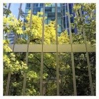 Film adhésif réfléchissant PET unidirectionnel pour extérieur, moderne, pour fenêtres de bâtiment, protection solaire, contrôle de la chaleur, intimité, décoratif, sans colle