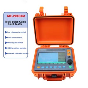 เครื่องทดสอบสายเคเบิลแบบมัลติพัลส์ MEWQ 9006A เครื่องค้นหาจุดเสียสายไฟแบบพกพา TDR สำหรับสายเคเบิลแรงดันสูง - Product Image 4