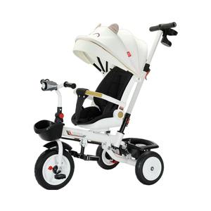 Aolan Dernier modèle de tricycle miniature pour enfants, design métallique, léger, tendance, 4 en 1, pliable, pour les enfants de 0 à 3 ans - Product Image 3