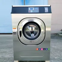 Máquina de lavar roupa industrial para uso no hotel, limpador de moedas de serviço automático