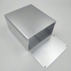 EBM OEM Custom Precision CNC Extruded Aluminum 6063 Alloy Anodized Surface Heatsink Electric <b>Enclosure</b> Outdoor Use IP65 - Product Image 5