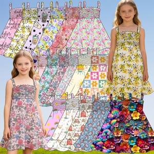 Vestido Casual para Niñas, Ropa al por Mayor <span class=keywords><strong>de</strong></span> Fábrica Yiwu Yiyuan, Vestido Sexy para Adolescentes, Niñas, Bebés, Niños Pequeños, Vestido <span class=keywords><strong>de</strong></span> Noche con Tirantes - Product Image 1