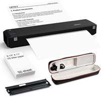 Impresora Portátil de Documentos HPRT MT800 A4, Impresora Inalámbrica para Oficina, Archivos PDF, Impresora de Mano A4 Compatible con BT