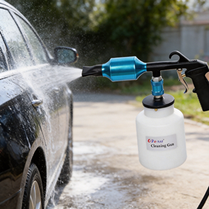 Pistolet de lavage de voiture résistant à la corrosion, conception de valve de déviation à angle réglable avec corps de bouteille en alliage d'aluminium, 60-120 PSI - Product Image 5