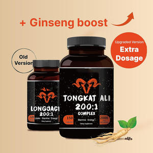 OEM paketi Tongkat Ali kapsül 60 Panax <span class=keywords><strong>Ginseng</strong></span> tozu ile formüle erkekler sağlık doğal bitkisel Tongkat Ali kapsüller - Product Image 6