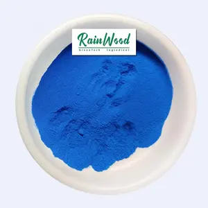 Natural Blue Color Pigment Spirulina Extract Phycocyanin Powder top grade Spirulina Blue Color