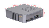 Mini PC Barebone Elsky ODM Intel 9ª Gen. con Puerto Serial, RAM MAX 32GB, SSD M.2, DP/VGA/HDMI Opcional para Juegos