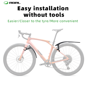 Rbrl Speed Rocker Quick Release Nieuwe Voor En Achter Grind Fiets Specifieke Spatborden - Product Image 2