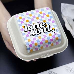 Papier kraft écologique jetable personnalisé, enduit de PE, résistant à la graisse, 18*18, pour sandwichs, produits de boulangerie, collations, gâteaux, emballages alimentaires personnalisés - Product Image 4