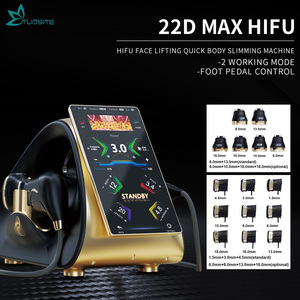 Traitement de rajeunissement du visage, machine de beauté HIFU 22D, lifting du visage, appareil amincissant pour le corps - Product Image 1
