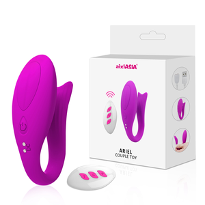 Schöne Meerjungfrau geformte USB magnetische wiederauf ladbare elektrische Fernbedienung <span class=keywords><strong>Vibrator</strong></span> Sexspielzeug für Frauen und Männer - Product Image 1