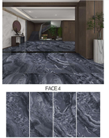 Carreaux de pierre 60*120, carreaux muraux en céramique MCM, dalles de granit, effet marbre moderne, pour sols de salle de bain et écoles, en porcelaine émaillée