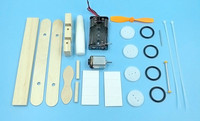 Planeurs électriques en bois à vapeur, jouets d'avion éducatifs, kits d'expérimentation scientifique, bricolage