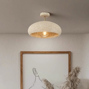 Lámpara de Techo de Diseño Moderno Nórdico Minimalista, Estilo Wabi-Sabi, para Pasillo, Balcón, Dormitorio, Vestíbulo - Product Image 5