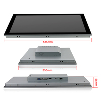 Factory Price 23.8 Inch Industrial Touch Monitor IP66 Waterproof PCAP Panel Mount Display