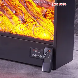 Manufacturer High Quality Household Room Decoration Wall Mounted Free Standing 3D Simulation Flame Electric Fireplace