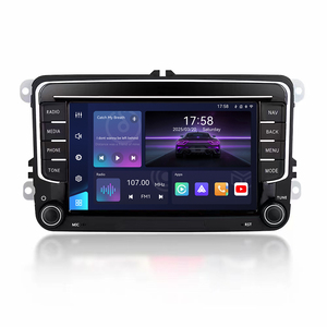 Autoradio Linux pour VW Polo Golf Passat Skoda, appareil d'autoradio 2 DIN, autoradio double DIN, 2 USB - Product Image 1