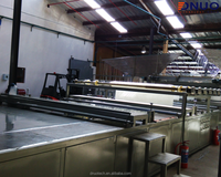 Machine de formage de carreaux en gel de fibre de verre Prfv pour panneaux muraux, haute précision, fonctionnement automatique, moteur à engrenages à roulement