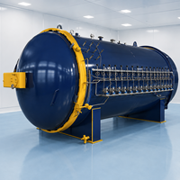 Autoclave Compuesto con Certificación CE para Producción de Estructuras de Drones con Potencia de 16KW y Diseño de Puerta Única