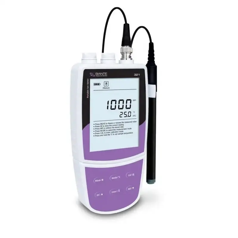 Bante321 Outdoor Pengujian Portable Fluoride Chlorine Analyzer Ion Meter Tester Harga