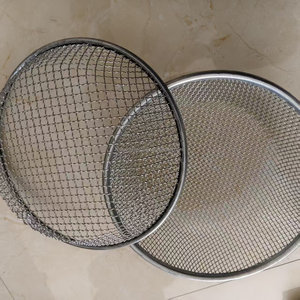 1/8 Inch Stainless Steel Wire Crimped Mesh <strong>Filters</strong> Rock Sifter Rust-Resistant Sieve <strong>Gravel</strong> MOQ 1 Factory Direct - Product Image 4