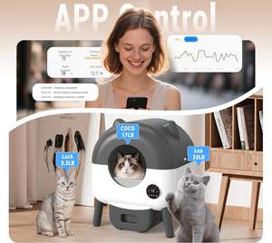 Automatische Zelfreinigende Kattenbak Slimme Veiligheidssensoren App-besturing Kattenbak met Laag Geluidsniveau - Product Image 6