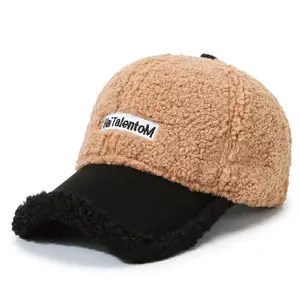 Özel Logo tasarım kış sıcak beyzbol şapkası moda spor şapka ve baba şapka