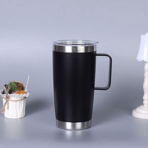 Vaso Térmico de Viaje para Coche, Compatible con Portavasos, Vaso Aislado de 20 oz, Acero Inoxidable, Sets de Regalo para Fiestas, Envío Directo Disponible ASM26 - Product Image 2