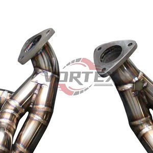 Vortex SS304 Performance Exhaust Headers fits Porsche 911 991.2 Turbo S 3.8T Racing Manifolds Catback Muffler System <b>Kit</b> - Product Image 6